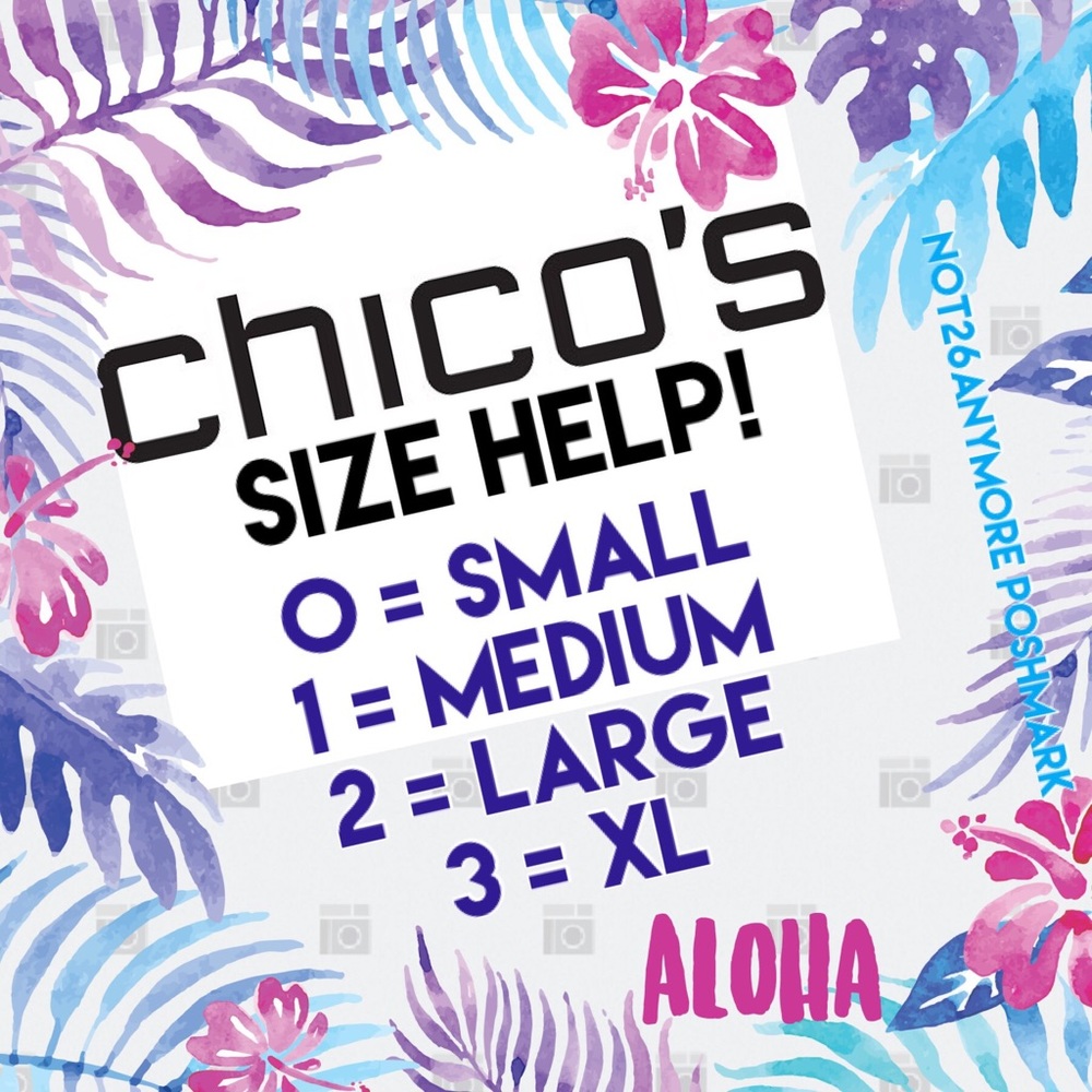 Chico’s sizing - Did you know?